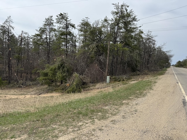 view of road