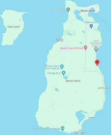 32568 E E Side Dr, Beaver Island, MI 49782