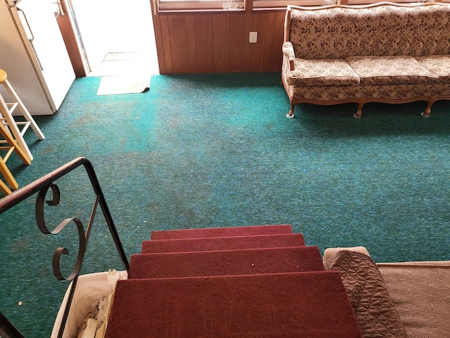 10675 N Shady Ln, Irons, MI 49644 - interior space featuring carpet