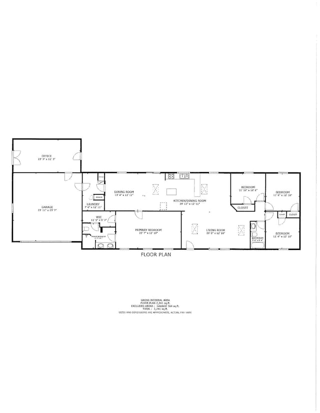 1505 Shawnee Dr, Indian River, MI 49749 - floor plan / room layout