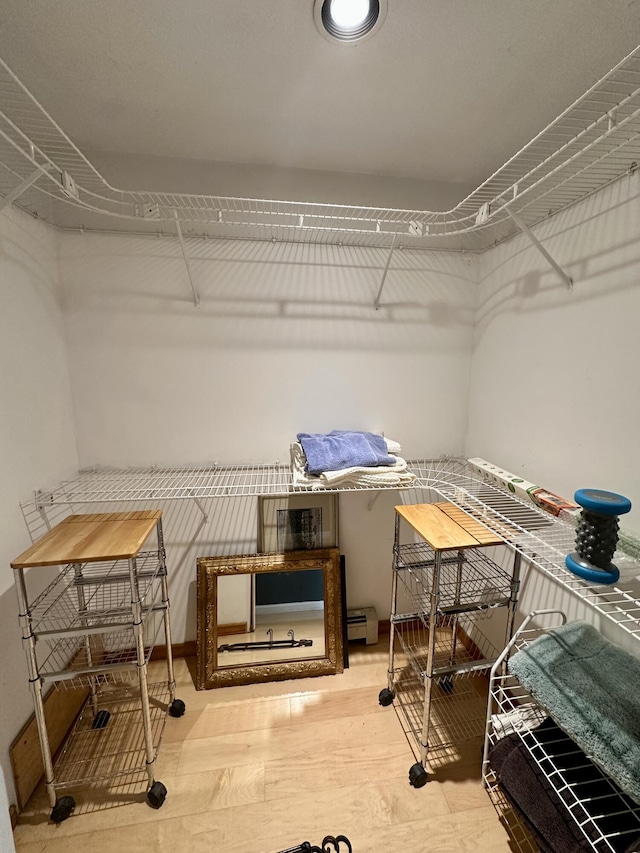 1243 Euclid Ave, Grayling, MI 49738 - spacious closet featuring baseboard heating