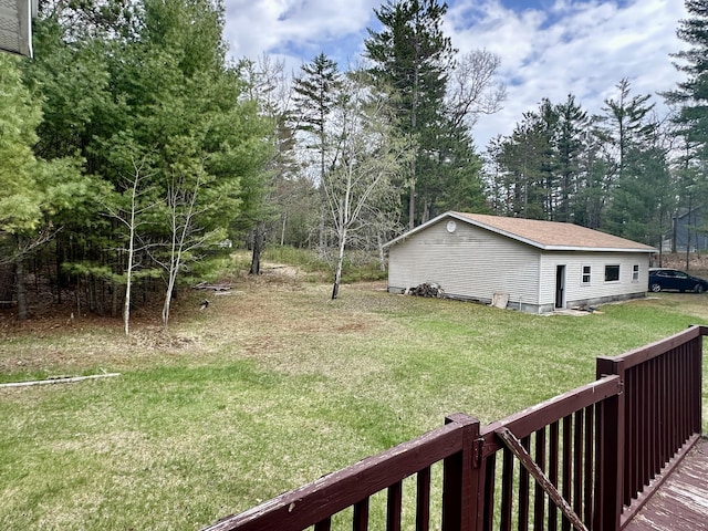 1243 Euclid Ave, Grayling, MI 49738 - view of green lawn