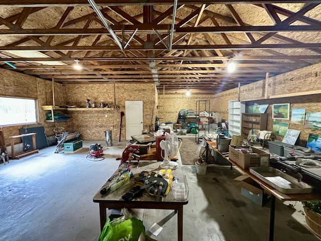 1243 Euclid Ave, Grayling, MI 49738 - view of garage