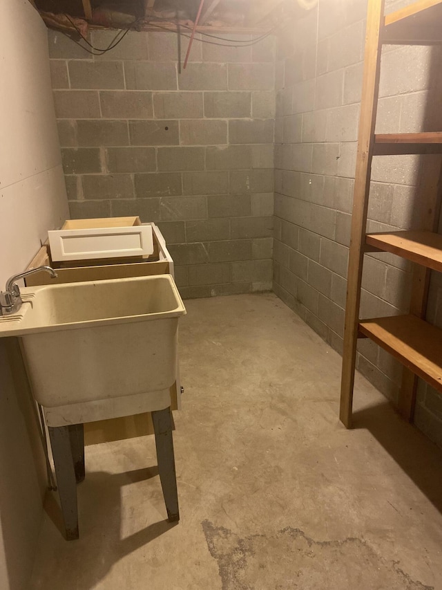 3143 Poplar Ave, Grayling, MI 49738 - view of unfinished basement