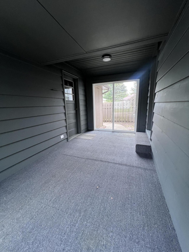 view of patio / terrace with fence