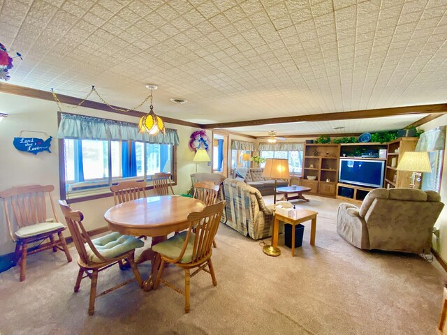 10328 Toohy Trl, Harrison, MI 48625 - dining space featuring carpet