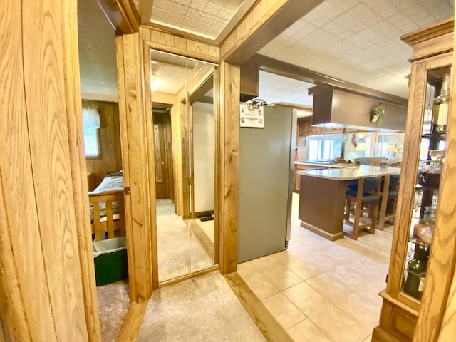 10328 Toohy Trl, Harrison, MI 48625 - interior space featuring wooden walls