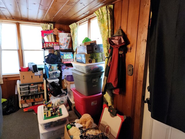 view of storage