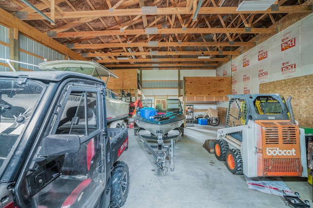 8978 Starvation Lake Rd, Mancelona, MI 49659 - view of garage