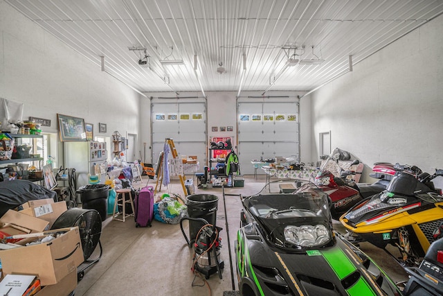 8978 Starvation Lake Rd, Mancelona, MI 49659 - view of garage