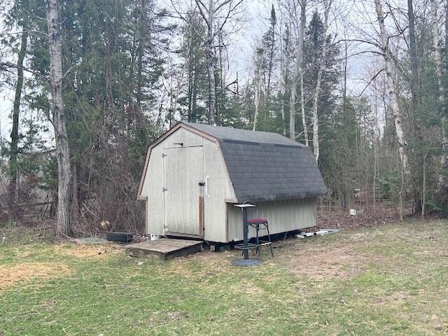 3120 Wilds Rd, Ossineke, MI 49766 - view of shed