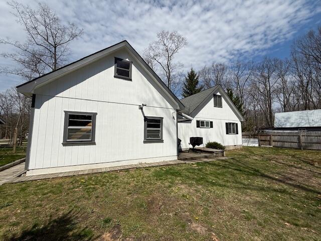 view of back of property