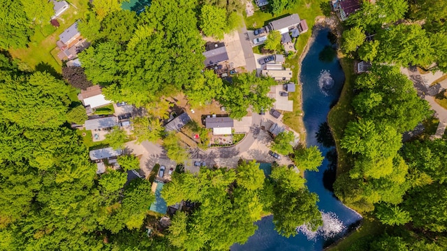 2757 Owens Dr, Houghton Lake, MI 48629 - aerial view of residential area featuring a large body of water
