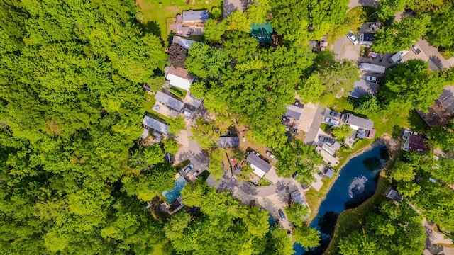 2757 Owens Dr, Houghton Lake, MI 48629 - aerial view of residential area with a large body of water
