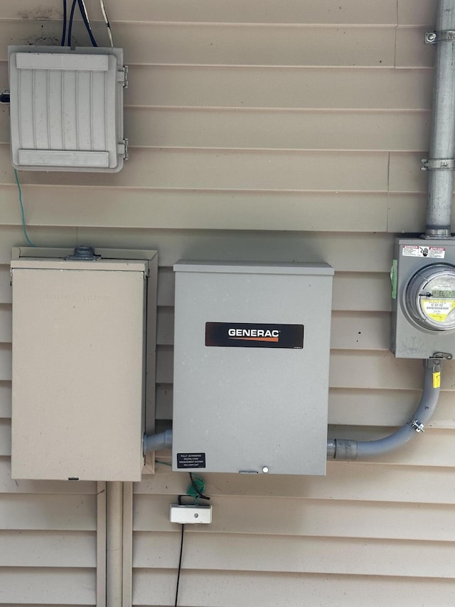 2403 N Perch Lake Dr, Gaylord, MI 49735 - exterior view of electric meter