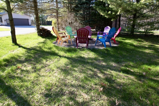3400 Thornapple Trl, Lewiston, MI 49756 - view of grassy yard