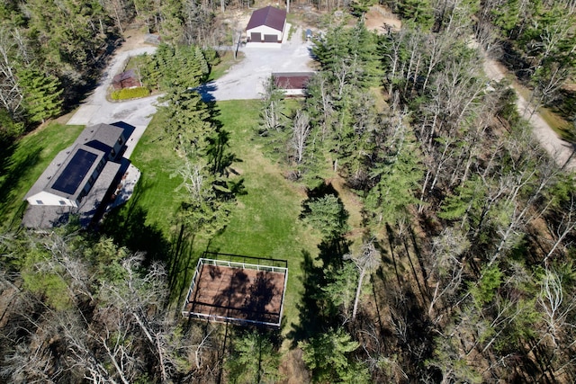 3400 Thornapple Trl, Lewiston, MI 49756 - aerial view of property and surrounding area