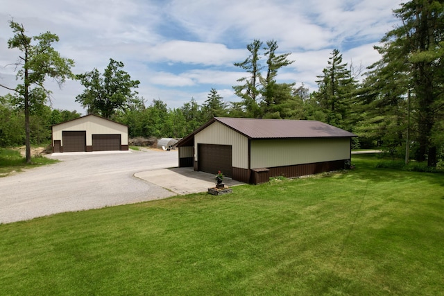 3400 Thornapple Trl, Lewiston, MI 49756 - view of detached garage