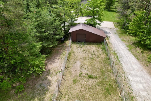 3400 Thornapple Trl, Lewiston, MI 49756 - view from above of property