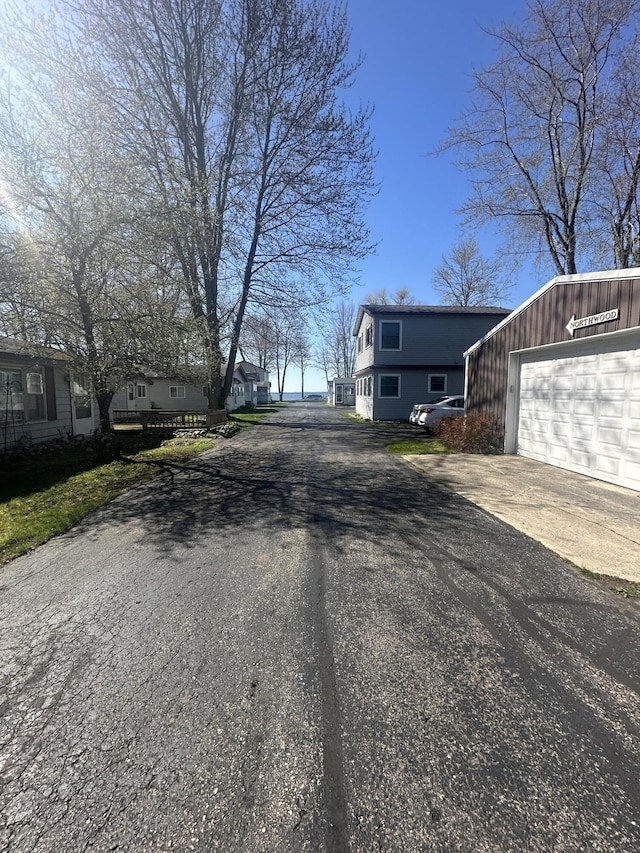 view of asphalt street
