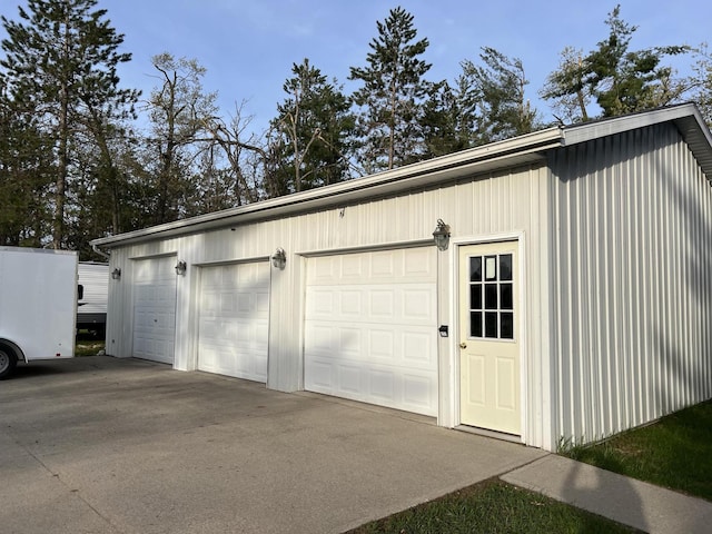 4210 County Road 491, Lewiston, MI 49756 - view of detached garage