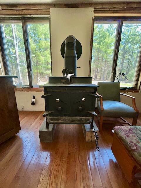 2165 E Cherry Creek Rd, Fairview, MI 48621 - detailed view of wood finished floors