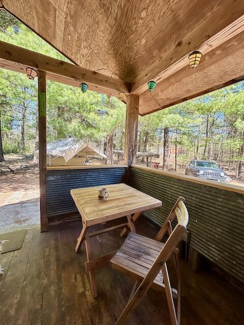 2165 E Cherry Creek Rd, Fairview, MI 48621 - view of patio