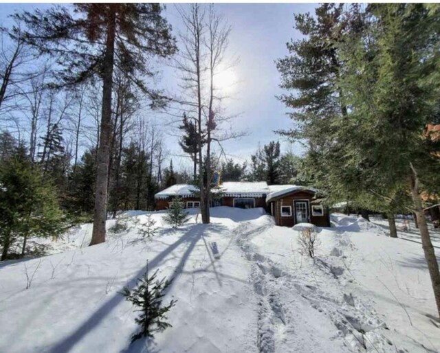 4550 E Simmons Rd, Hessel, MI 49745 - view of front of property