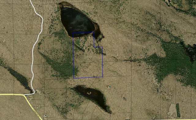 4550 E Simmons Rd, Hessel, MI 49745 - map / location with property parcel outlined
