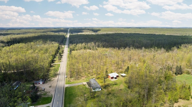 7654 M 32 E, Johannesburg, MI 49751 - drone / aerial view of a heavily wooded area