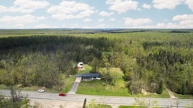 7654 M 32 E, Johannesburg, MI 49751 - aerial view of a heavily wooded area