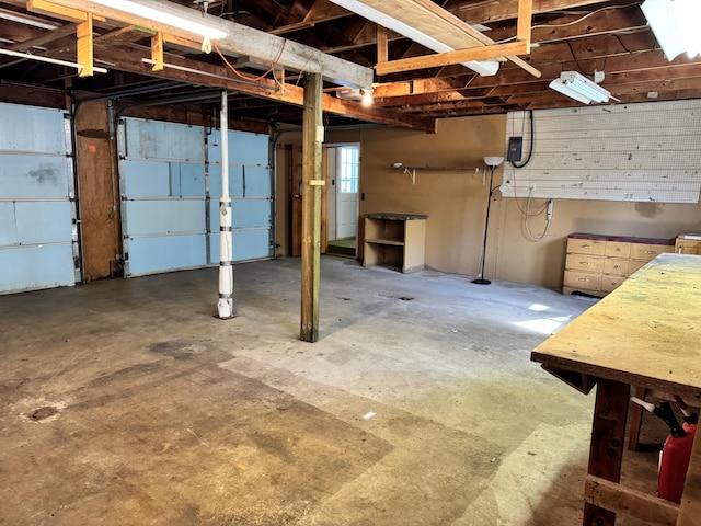 1321 Eagle Point Rd, Grayling, MI 49738 - view of garage