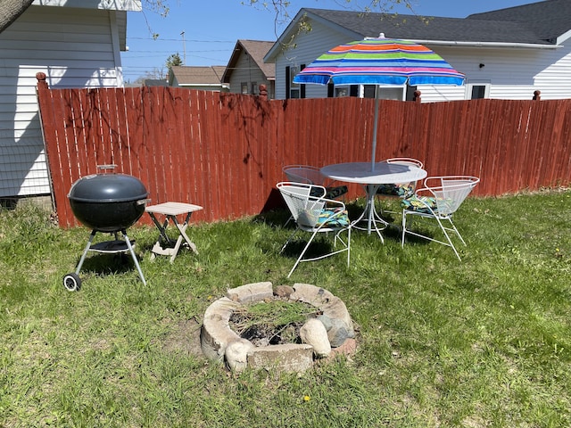 737 S First St, Rogers City, MI 49779 - view of yard