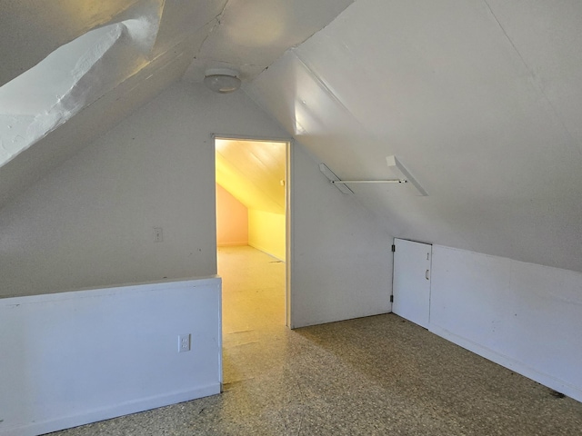 26 Michigan St, Saint Ignace, MI 49781 - additional living space featuring vaulted ceiling