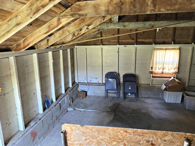 26 Michigan St, Saint Ignace, MI 49781 - view of basement