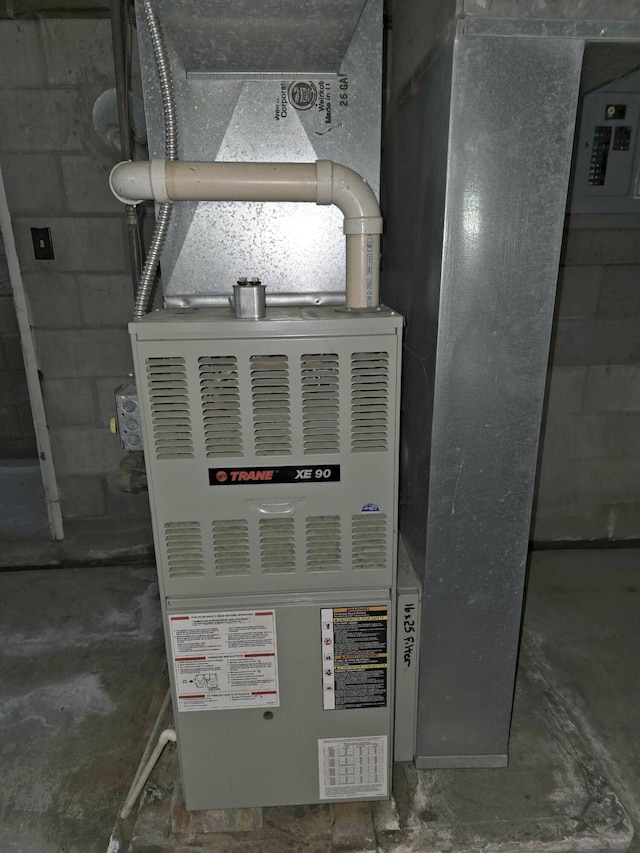 26 Michigan St, Saint Ignace, MI 49781 - utility room featuring electric panel
