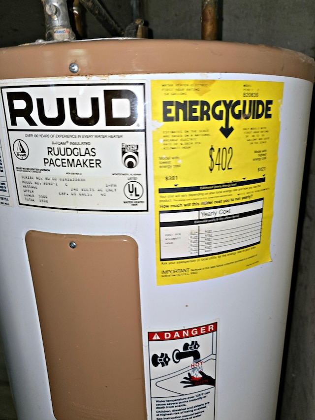 26 Michigan St, Saint Ignace, MI 49781 - detailed view of water heater