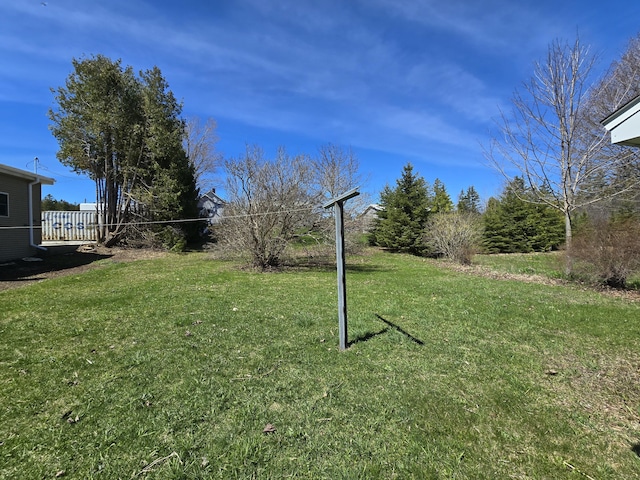 26 Michigan St, Saint Ignace, MI 49781 - view of green lawn
