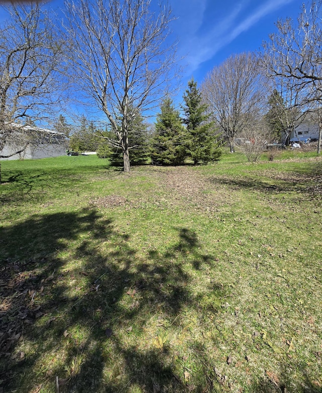 26 Michigan St, Saint Ignace, MI 49781 - view of grassy yard