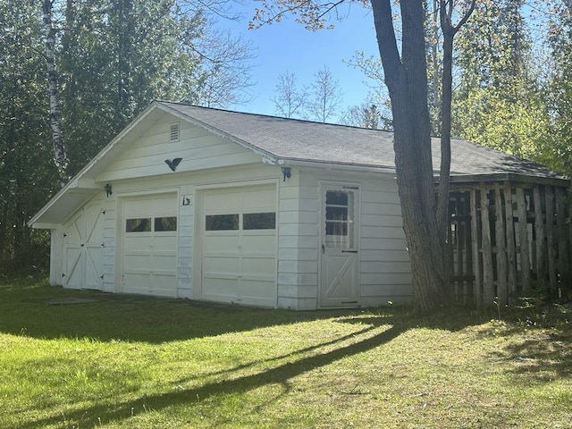 1371 Wayne Rd, Alpena, MI 49707 - view of detached garage
