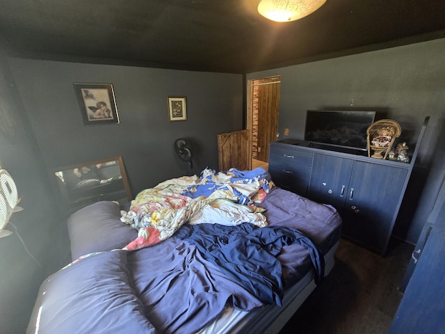 3625 Mckinley Rd, Mio, MI 48647 - bedroom with wood finished floors