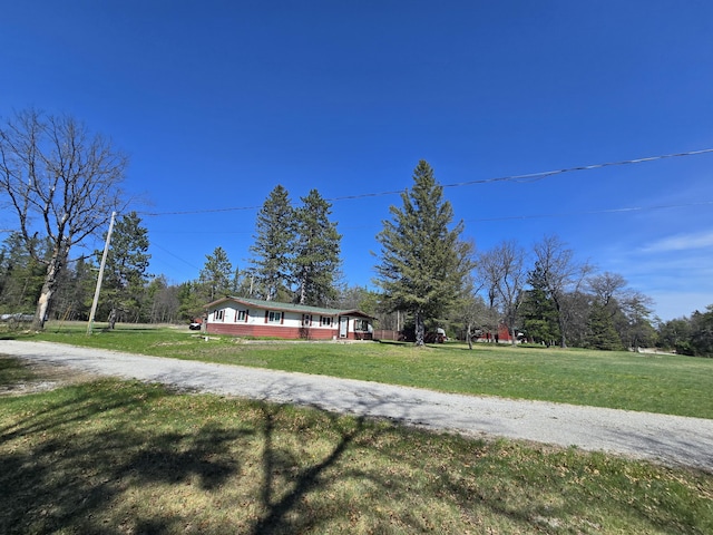 3625 Mckinley Rd, Mio, MI 48647 - view of dirt / gravel road