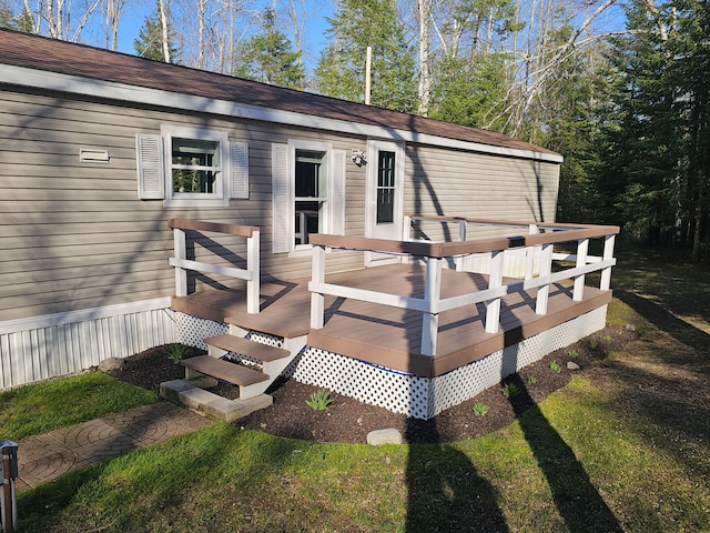 10340 US-23, Cheboygan, MI 49721 - view of wooden deck