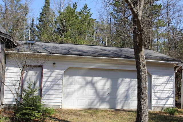 2032 W Oak Rd, Luzerne, MI 48636 - view of detached garage