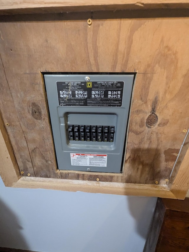 9367 Clewley Rd, Lachine, MI 49753 - detailed view of electric panel