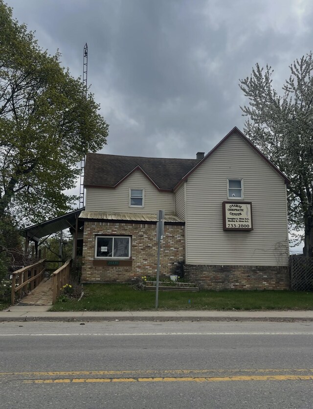 20417 State St, Onaway, MI 49765 - view of traditional-style house