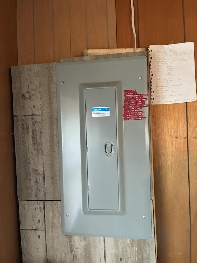 utilities with electric panel