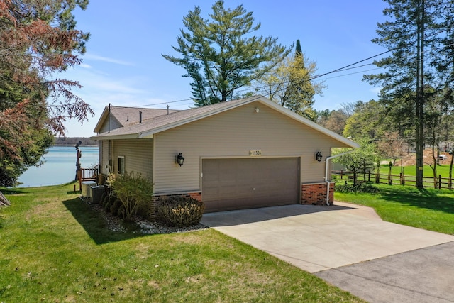 view of home's exterior with brick siding