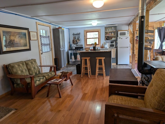 20563 S M32, Hillman, MI 49746 - living area with light wood-style floors