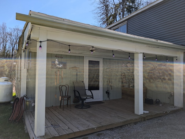 20563 S M32, Hillman, MI 49746 - view of wooden deck